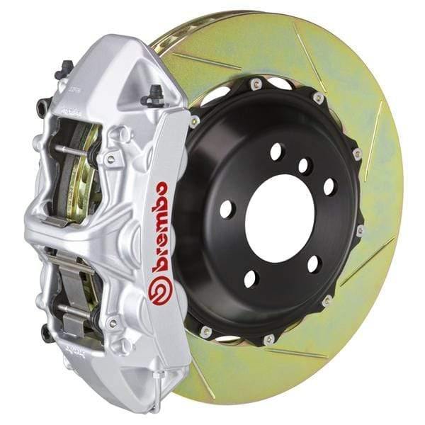 Brembo GT Systems 355x32 2-Piece 6-Piston Silver Slotted Front