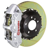 Brembo GT Systems 380x32 2-Piece 6-Piston Silver Slotted Front