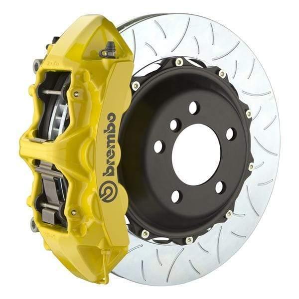 Brembo GT Systems 355x32 2-Piece 6-Piston Yellow Slotted Type-3 Front