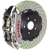 Brembo GT-R Systems 380x34 2-Piece 6-Piston Nickel Plated Drilled Front