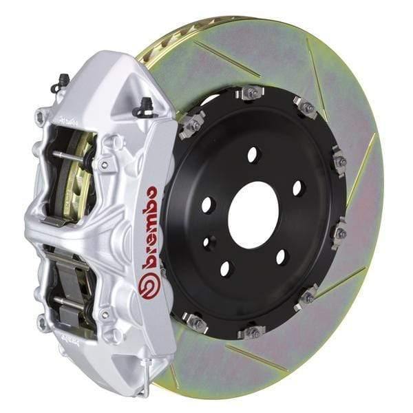 Brembo GT Systems 380x34 2-Piece 6-Piston Silver Slotted Front