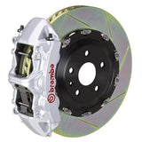 Brembo GT Systems 380x34 2-Piece 6-Piston Silver Slotted Front
