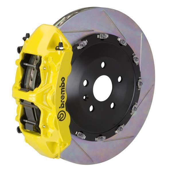 Brembo GT Systems 405x34 2-Piece 6-Piston Yellow Slotted Front