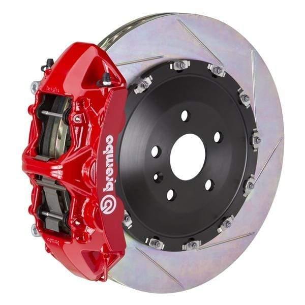 Brembo GT Systems 405x34 2-Piece 6-Piston Red Slotted Front
