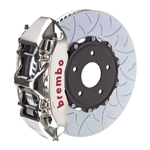 Brembo GT-R Systems 405x34 2-Piece 6-Piston Nickel Plated Slotted Type-3 Front