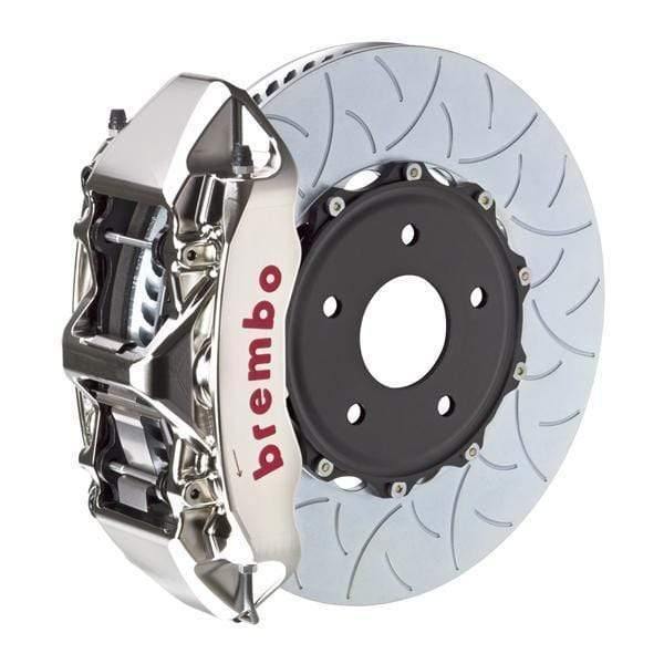 Brembo GT-R Systems 405x34 2-Piece 6-Piston Nickel Plated Slotted Type-3 Front