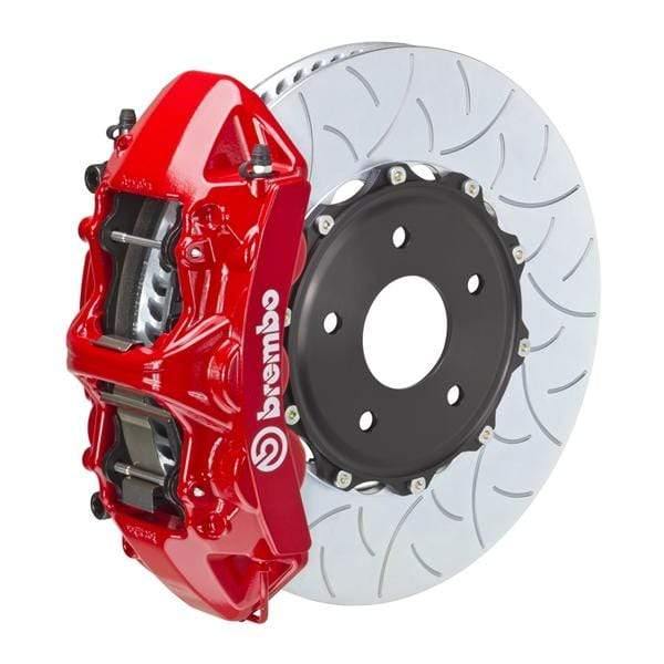 Brembo GT Systems 405x34 2-Piece 6-Piston Red Slotted Type-3 Front