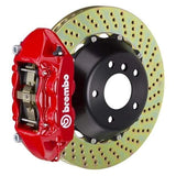Brembo GT Systems 365x29 2-Piece 4-Piston Red Drilled Front