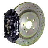 Brembo GT Systems 323x28 1-Piece 4-Piston Black Drilled Front