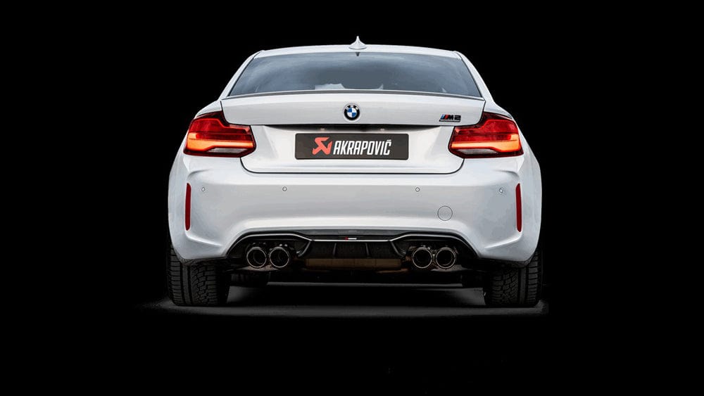 Akrapovic 2018+ BMW M2 Competition/M2 CS Slip-On Line (Titanium)