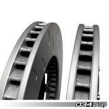034 Motorsport 2-Piece Floating Front Brake Rotor Upgrade Kit (400x38) - Audi / C7 / S6 / S7 / RS6 / RS7 / D4 / A8 / S8