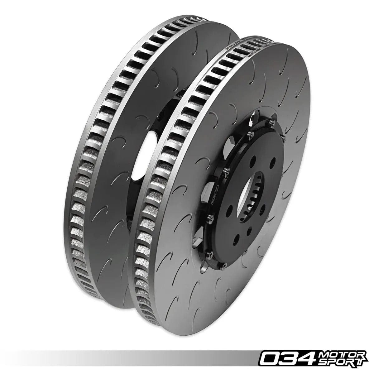 034 Motorsport 2-Piece Floating Front Brake Rotor Upgrade Kit - Audi B8.5 SQ5