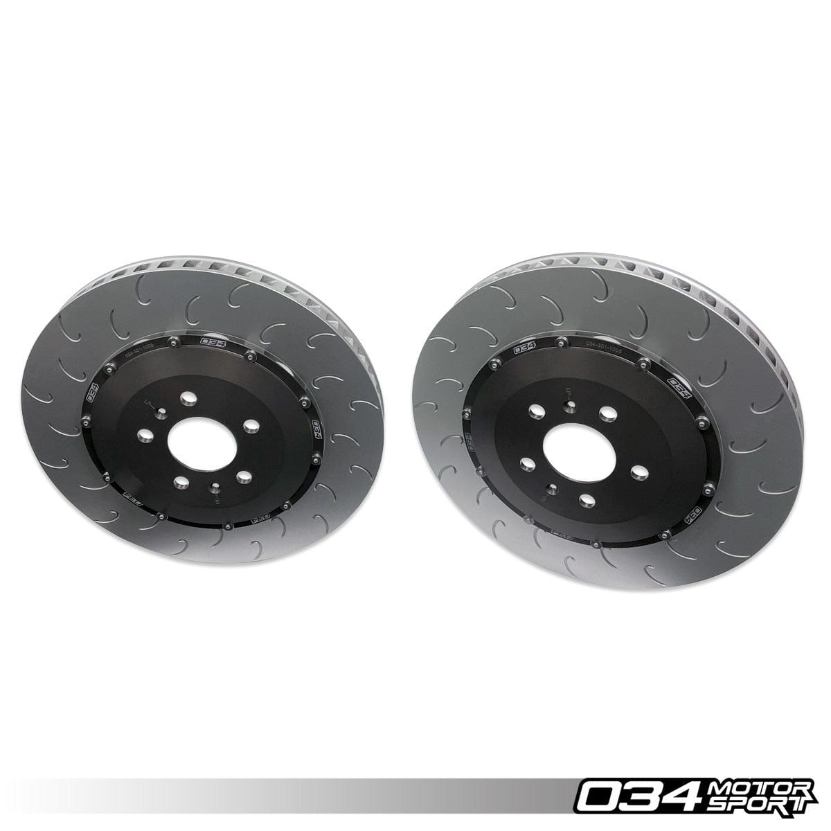 034Motorsport 2-Piece 356mm Floating Rear Brake Rotor Upgrade - Audi R8 Gen1