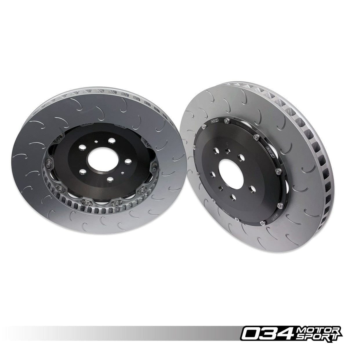 034Motorsport 2-Piece 356mm Floating Rear Brake Rotor Upgrade - Audi R8 Gen1