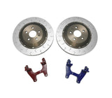 034 Motorsport 2-Piece Floating Rear Brake Rotor 355mm Upgrade - VW/Audi / Mk8 Golf R / 8Y S3