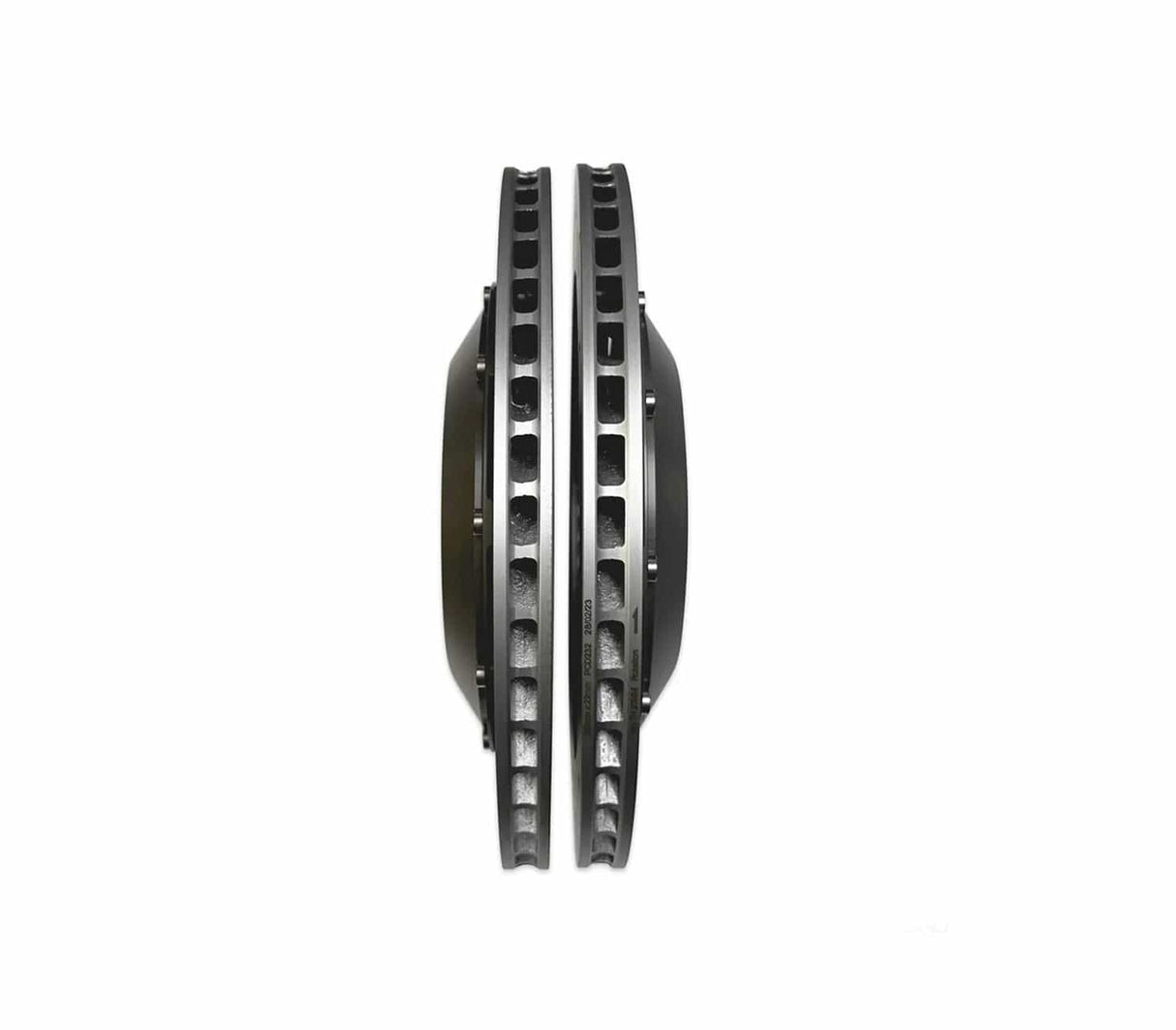 034 Motorsport 2-Piece Floating Rear Brake Rotor 355mm Upgrade - VW/Audi / Mk8 Golf R / 8Y S3