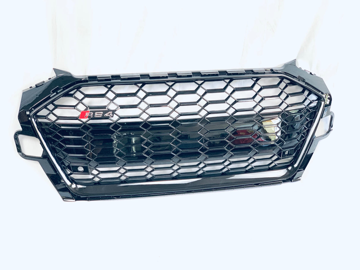 Audi RS4 Honeycomb Front Grille | (2020-2022) B9.5 A4/S4