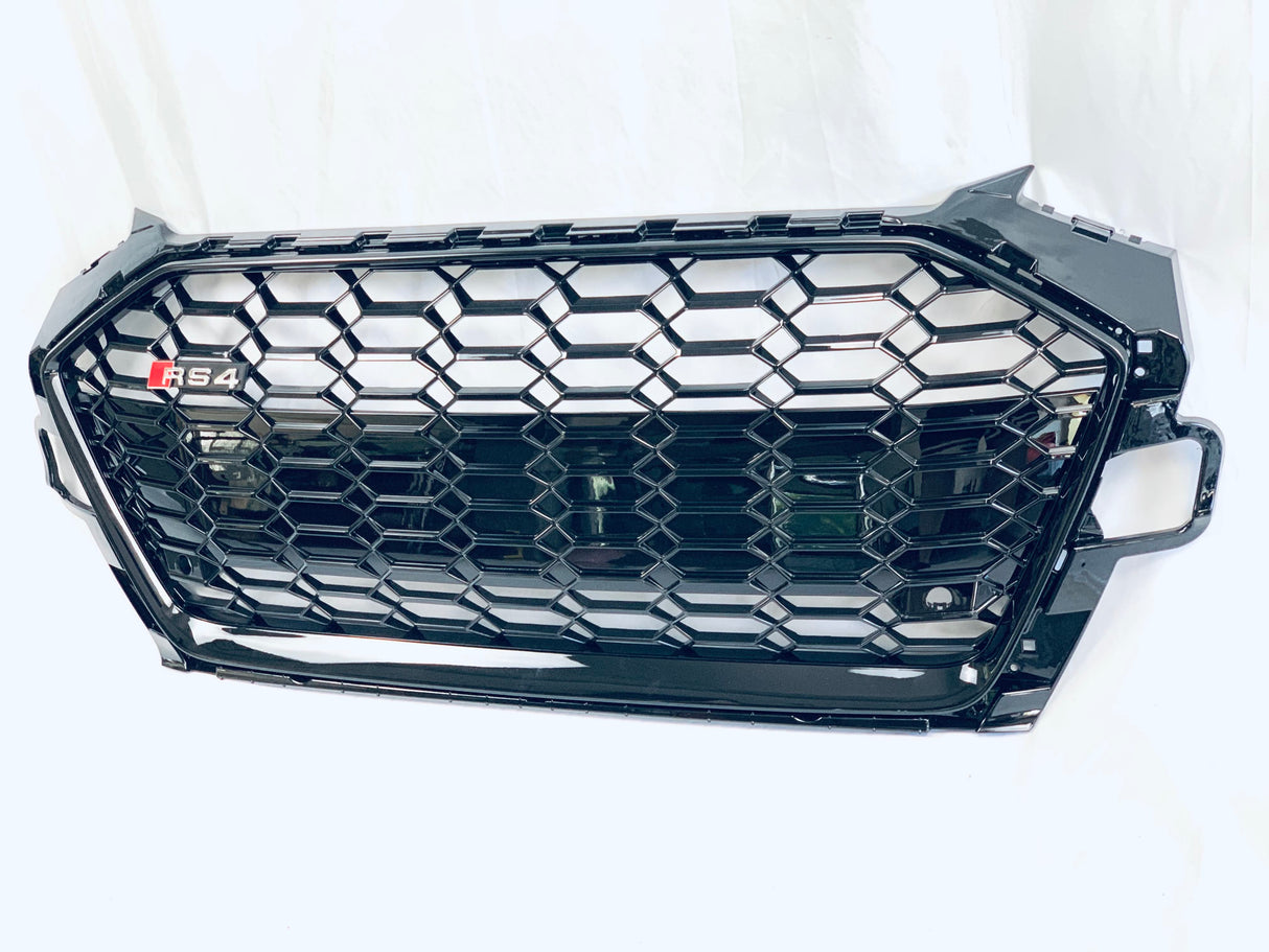 Audi RS4 Honeycomb Front Grille | (2020-2022) B9.5 A4/S4