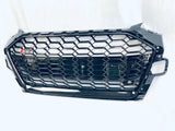 Audi RS4 Honeycomb Front Grille | (2020-2022) B9.5 A4/S4