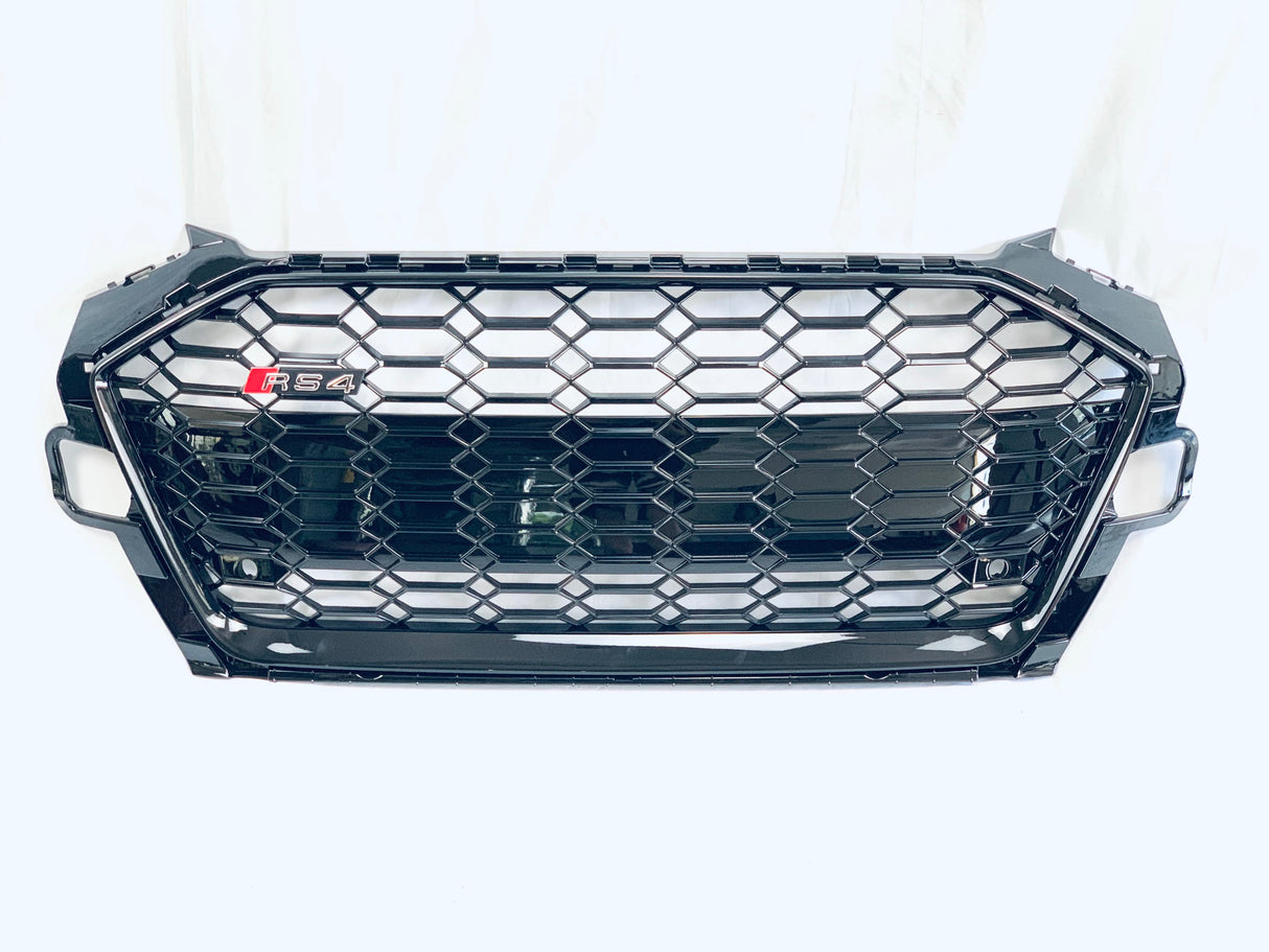 Audi RS4 Honeycomb Front Grille | (2020-2022) B9.5 A4/S4