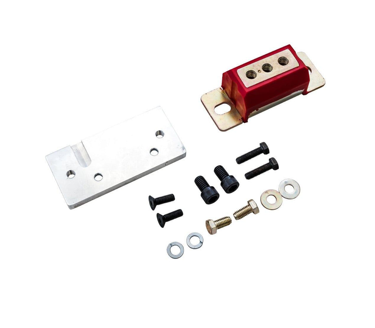 AWE Tuning Drivetrain Stabilizer (DTS) Mount Package - Red Polyurethane