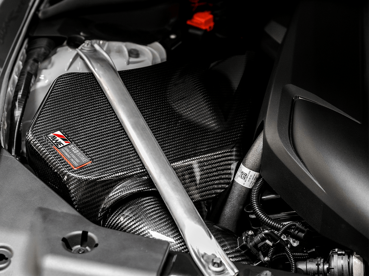 AWE S-FLO Carbon Intake Lid - Toyota / A90 GR Supra 2020+