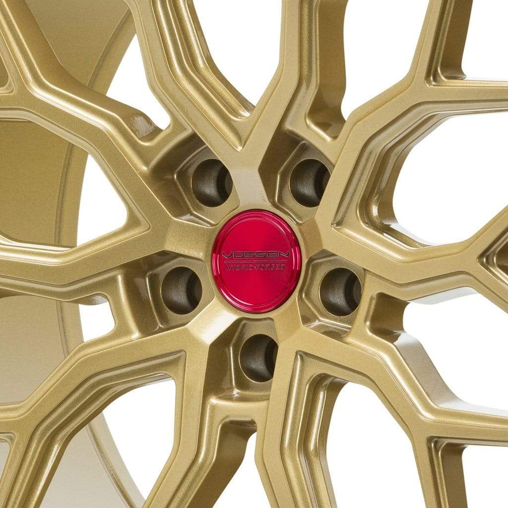 Vossen Hybrid Forged Optional Center Cap (Transparent Red/Black)