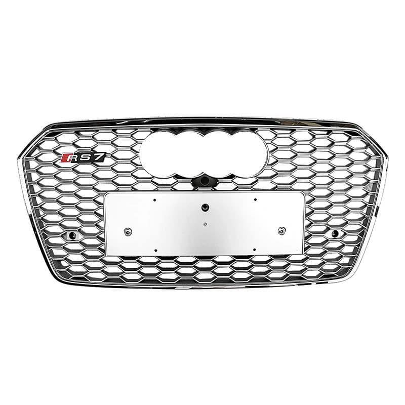 Audi RS7 Style Honeycomb Front Grille | (2016-2018) C7.5 A7/S7