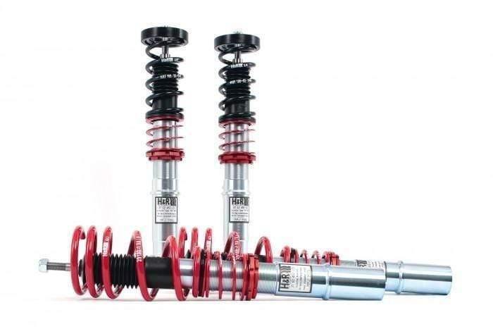 H&R Street Performance Coilovers (NOTE: Disables Pasm) - Front Lowering: 1.2 - 2.3in; Rear Lowering: 0.75 - 2.0in