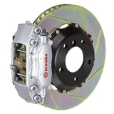 Brembo GT Systems 328x28 2-Piece 4-Piston Silver Slotted Rear
