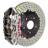 Brembo GT-R Systems 328x28 2-Piece 4-Piston Nickel Plated Drilled Rear