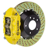 Brembo GT Systems 380x28 2-Piece 4-Piston Yellow Drilled Rear