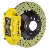 Brembo GT Systems 380x28 2-Piece 4-Piston Yellow Drilled Rear