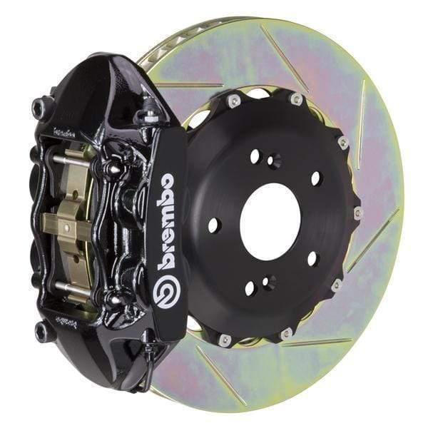 Brembo GT Systems 328x28 2-Piece 4-Piston Black Slotted Rear