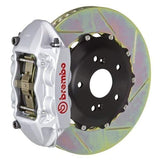 Brembo GT Systems 328x28 2-Piece 4-Piston Silver Slotted Rear