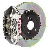Brembo GT-R Systems 328x28 2-Piece 4-Piston Nickel Plated Slotted Rear