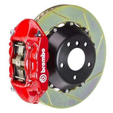 Brembo GT Systems 345x28 2-Piece 4-Piston Red Slotted Rear