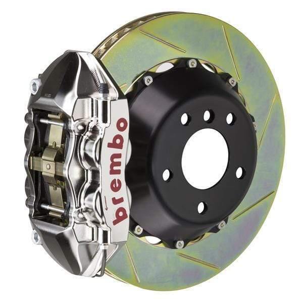 Brembo GT-R Systems 380x28 2-Piece 4-Piston Nickel Plated Slotted Rear
