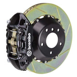 Brembo GT Systems 380x28 2-Piece 4-Piston Black Slotted Rear
