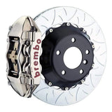 Brembo GT-R Systems 345x28 2-Piece 4-Piston Nickel Plated Slotted Type-3 Rear