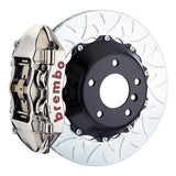 Brembo GT-R Systems 345x28 2-Piece 4-Piston Nickel Plated Slotted Type-3 Rear