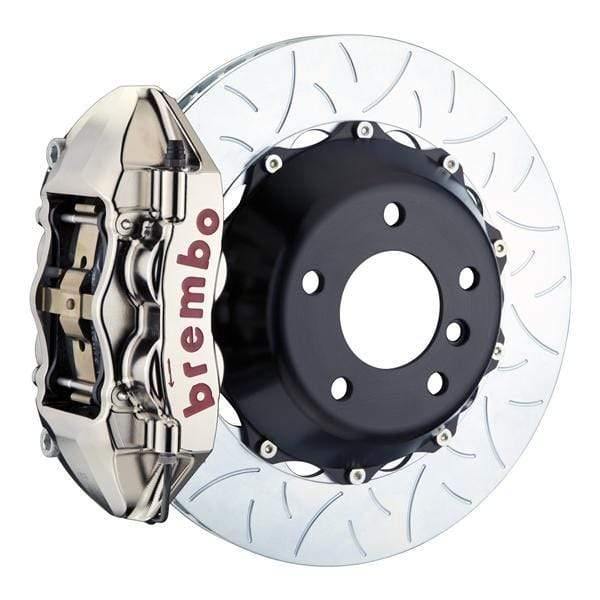 Brembo GT-R Systems 380x28 2-Piece 4-Piston Nickel Plated Slotted Type-3 Rear