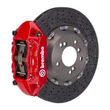Brembo GT CCM-R Systems 360x28 CCM-R 4-Piston Red Drilled Rear