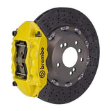Brembo GT CCM-R Systems 360x28 CCM-R 4-Piston Yellow Drilled Rear