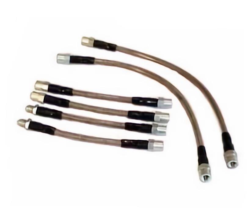HPA Motorsports Stainless Steel Brake Lines - VW | Mk3 | VR6 '96-'98 - (6 Line Kit)