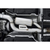MBRP PRO Series VW Mk7 R 3" Cat Back Quad Rear Exhaust with CF Tips