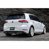 MBRP PRO Series VW Mk7 R 3" Cat Back Quad Rear Exhaust with CF Tips