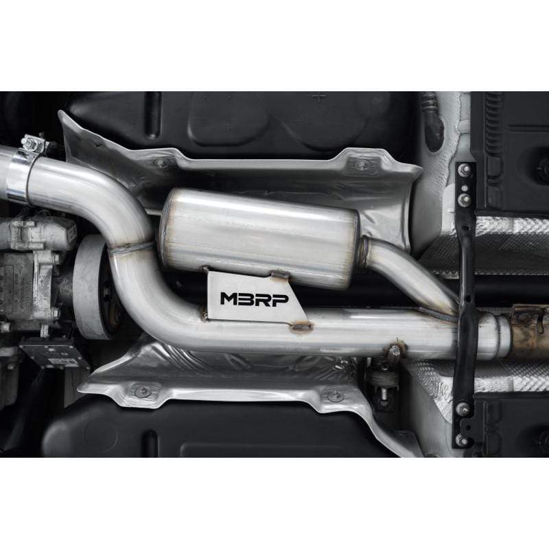 MBRP PRO Series VW Mk7 R 3" Cat Back Quad Rear Exhaust