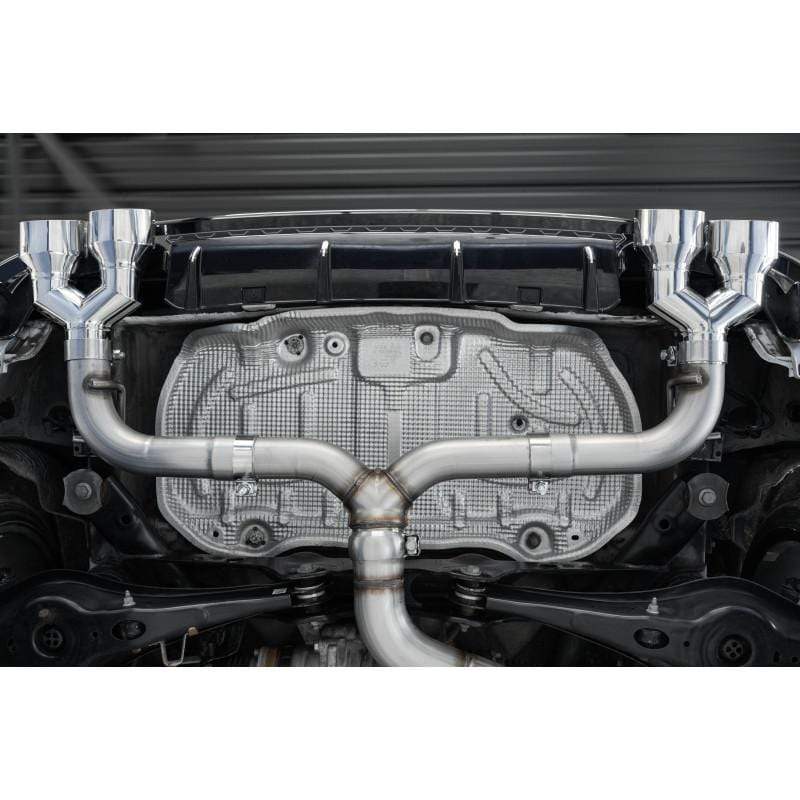 MBRP PRO Series VW Mk7 R 3" Cat Back Quad Rear Exhaust