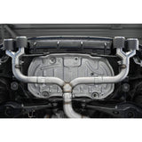 MBRP PRO Series VW Mk7 R 3" Cat Back Quad Rear Exhaust with CF Tips